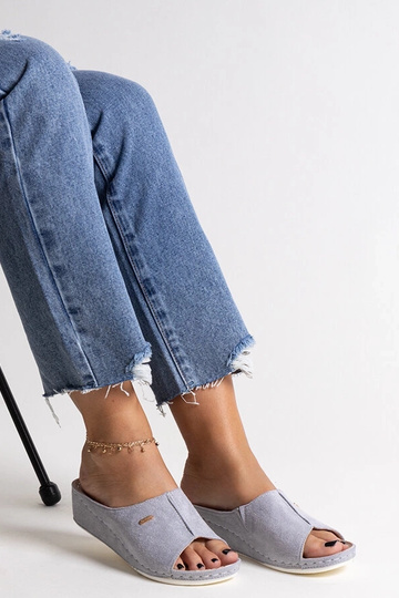 Hallid kiilsandaalid Semretana 2