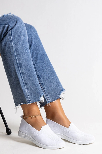 Abadly Valged Slip-On tossud 2