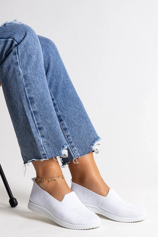 Abadly Valged Slip-On tossud