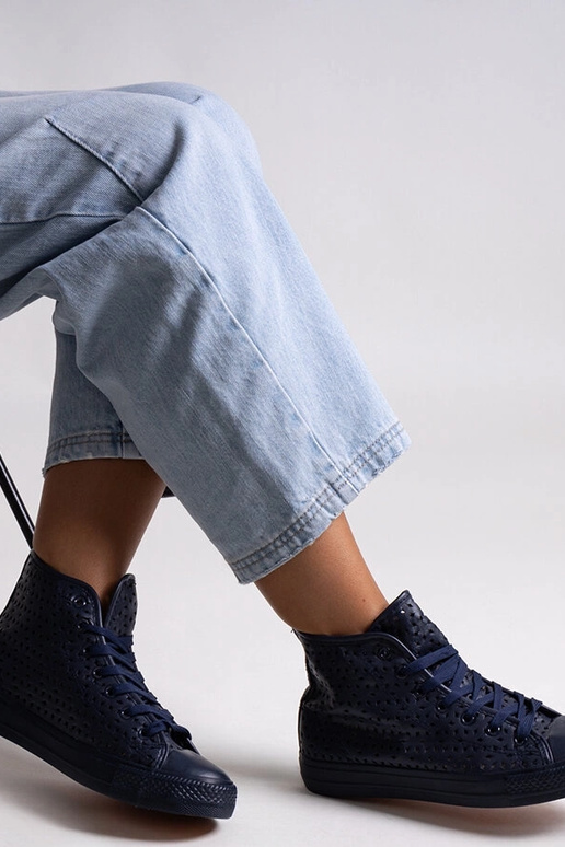 Meresinised kõrged ažuursed tossud...