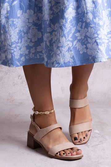 Bežid sandaalikesed kõrge...