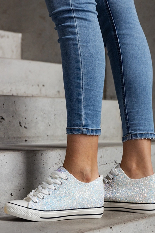 Rohelised läikivad kõrged tossud Jadwa