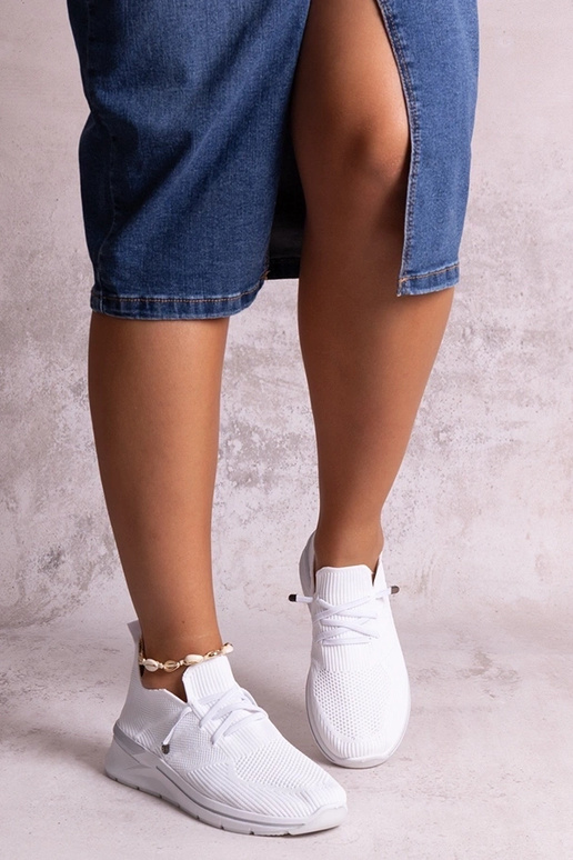 Gaberla valged slip-on tossud