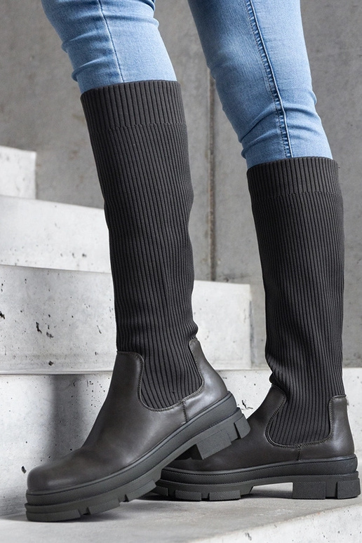 Rohelised elastse pealisega slip-on...