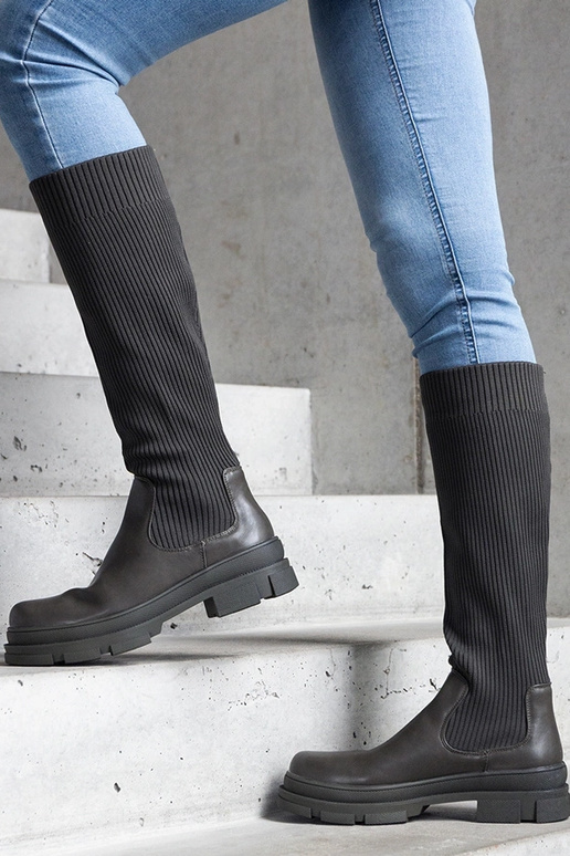 Rohelised elastse pealisega slip-on...