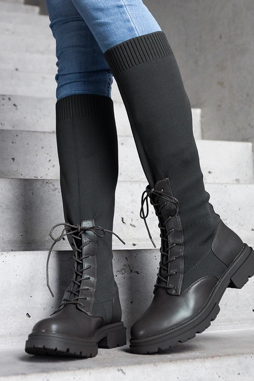 Rohelised libisemissaapad kangast...