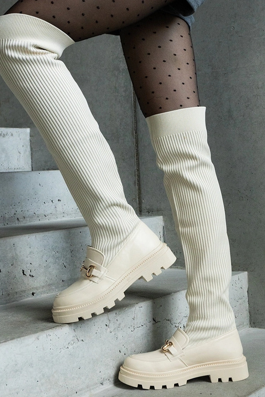 Helebeežid saapad elastse pealse ja...