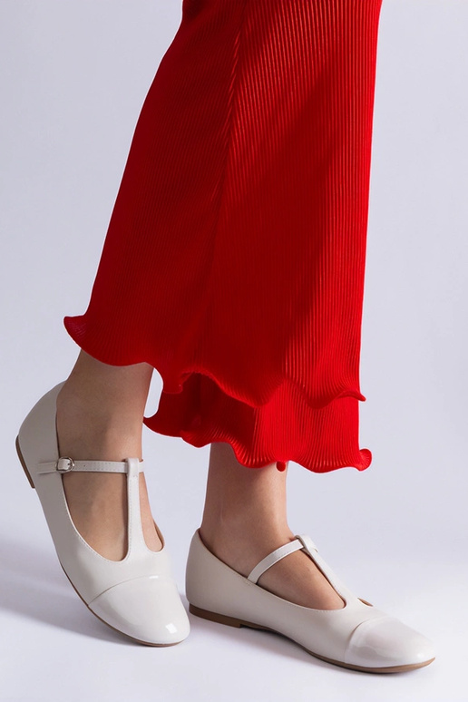 Gloriana valged lakknahast baleriinad...