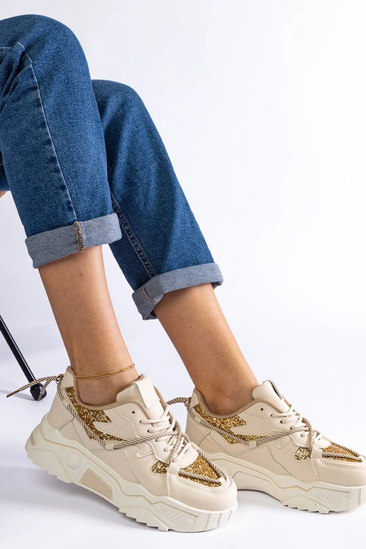 Beežid naiste tossud glitter Agariga Beežid naiste tossud glitter Agariga