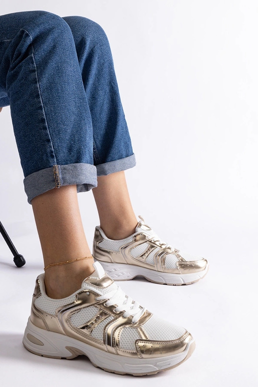 Valged ja kuldsed Ena sporditossud