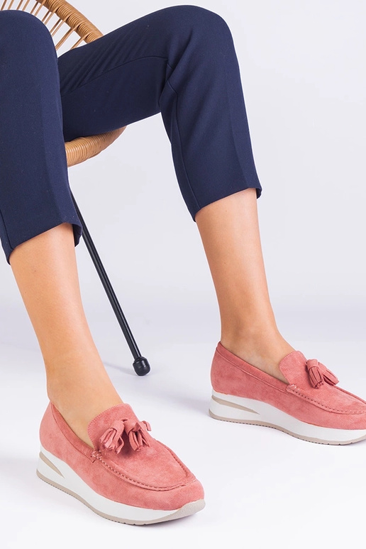 Roosad naiste platvormloaferid...