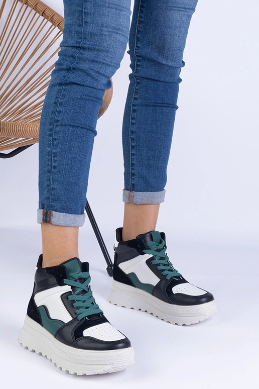 Mustvalged naiste sporttossud Sunline...