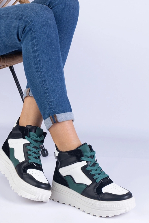 Mustvalged naiste sporttossud Sunline...