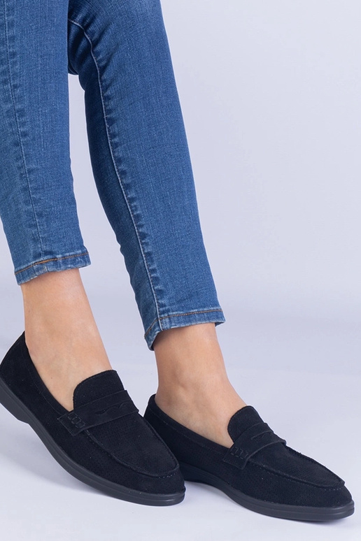 Mustad klassikalised avatud mustriga...