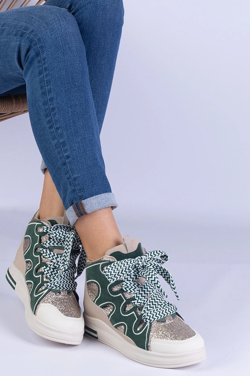 Rohelised paksude paeltega ja...