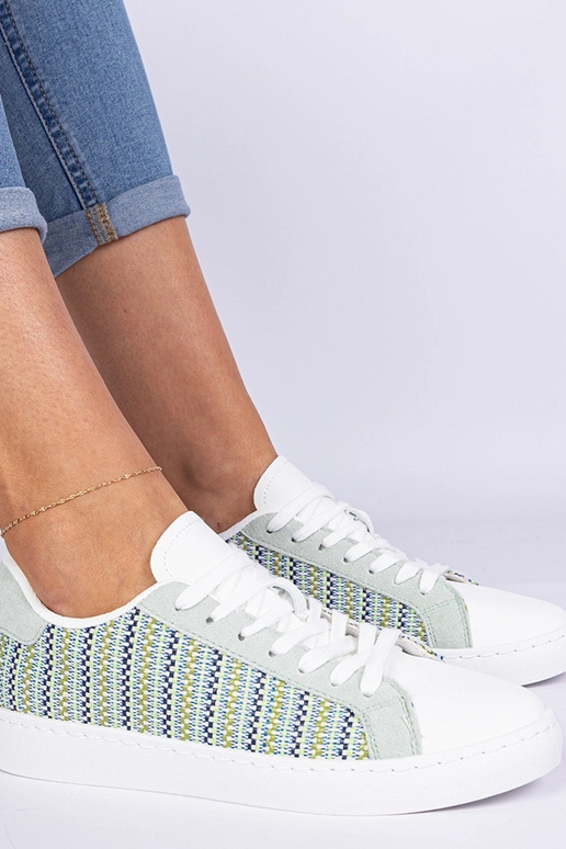 Rohelised naiste materjalist tennised...