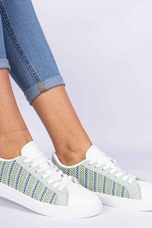 Rohelised naiste materjalist tennised...