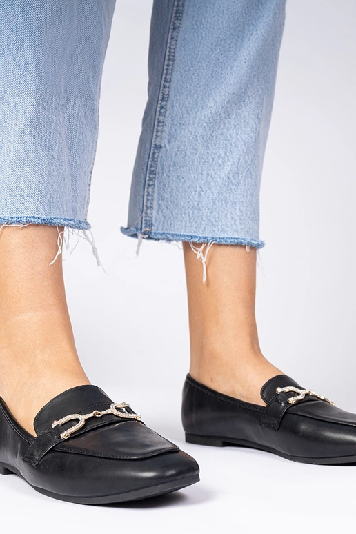 Mustad elegantne mokassiinid...