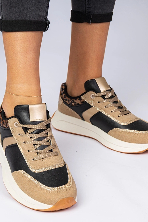 Mustad naiste sneakersid sädelusega...