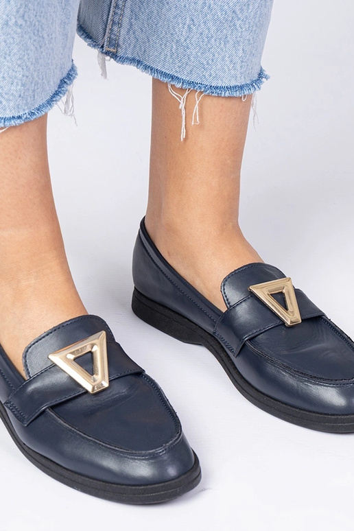 Tumesinised naiste mokasiinid...