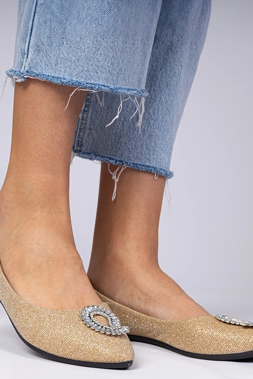 Kuldne naiste glitter ballerinad... Kuldne naiste glitter ballerinad...