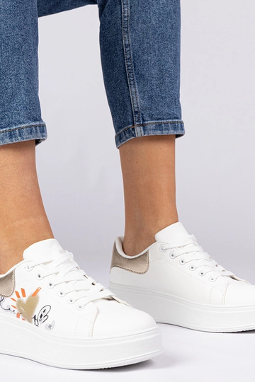 Valge-kuldne naiste...