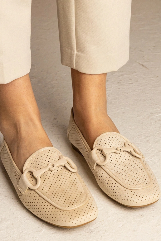 Beežid naiste augu-mustriga...