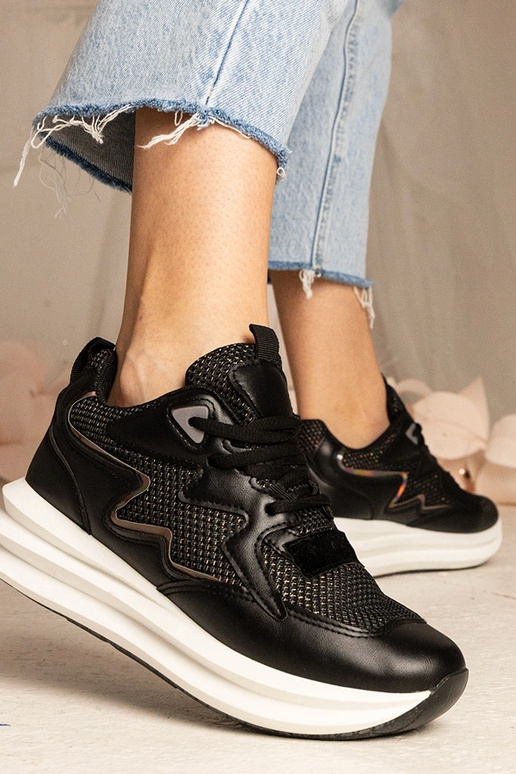 Mustad spordijalatsid holograafilise... Mustad spordijalatsid holograafilise...