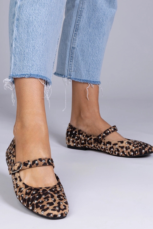 Panterimustriga ballerinad nurgeliste...