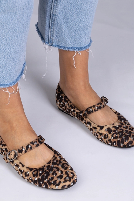 Panterimustriga ballerinad nurgeliste...