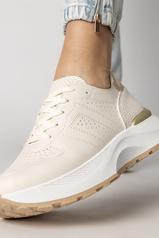 Liivakarva sportlikud jalanõud kuldse...