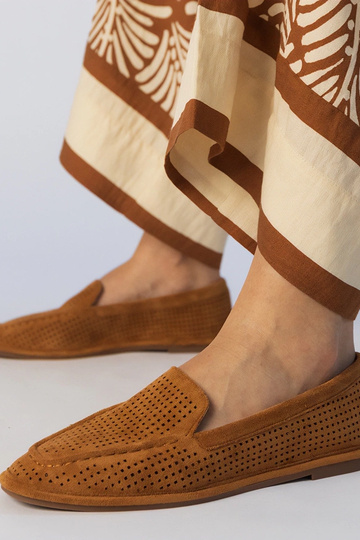 Mustad avatud mokasiinid kunstsuede, „Stanila"