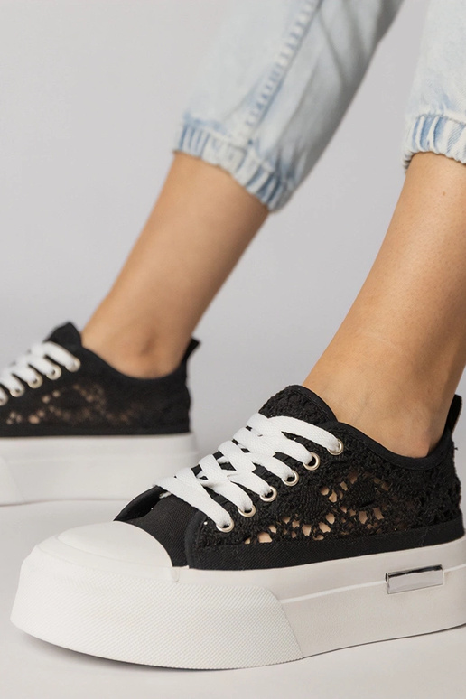 Mustad avatud naiste spordijalatsid,...