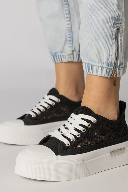 Mustad avatud naiste spordijalatsid,...