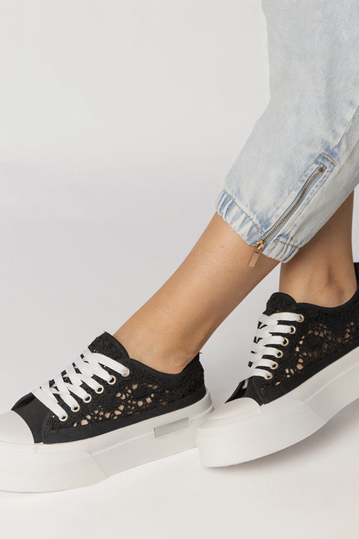 Mustad avatud naiste spordijalatsid,...