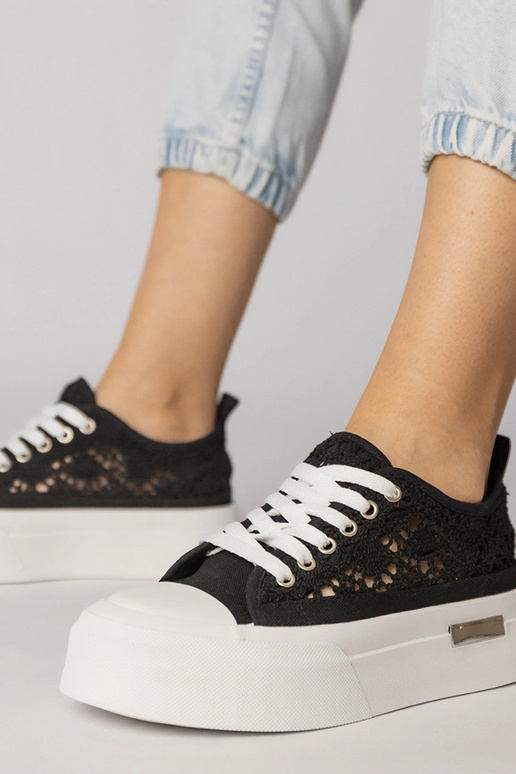 Mustad avatud naiste spordijalatsid,...