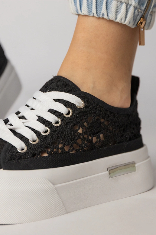 Mustad avatud naiste spordijalatsid,...