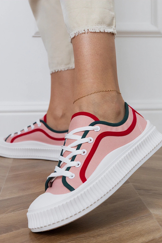 Roosad naiste platvormijalatsid, „Salis"