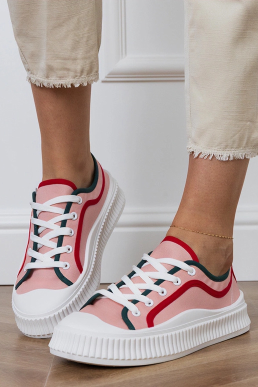 Roosad naiste platvormijalatsid, „Salis"