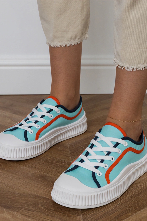 Sinised naiste platvormijalatsid,...