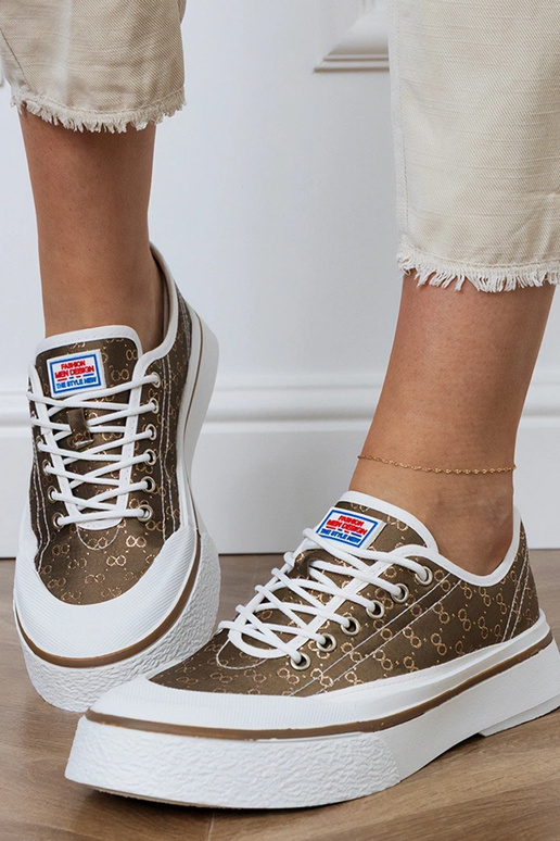 Pruunid naiste platvormijalatsid,...