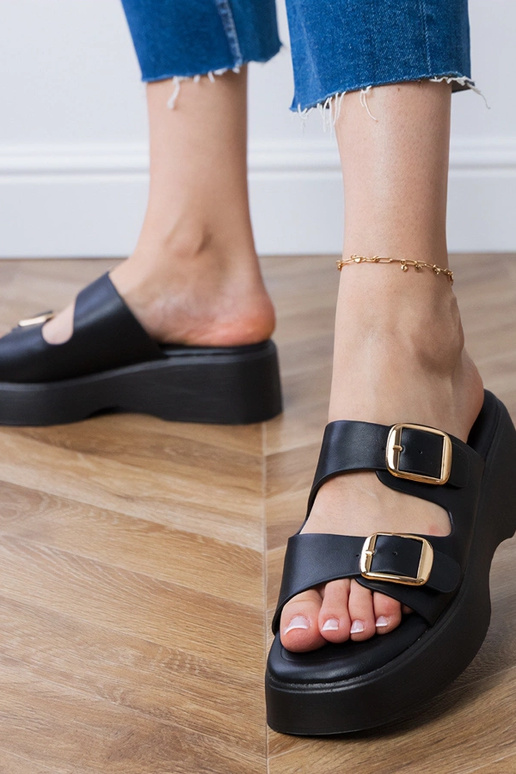 Wollis mustad sussid rihmade ja...