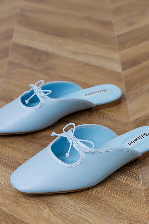 Sinised suletud sussid siledal põhjal...