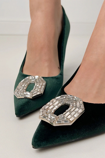 Rohelised kõrged kontsad...