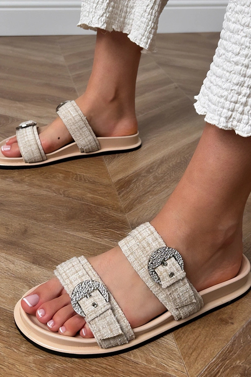 Liivakarva sussid rihmade ja...