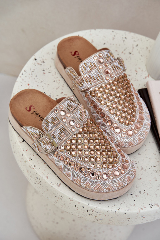 Kaunistustega Sussid platvormiga beeži värvi Terfitra