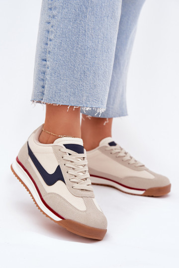 spordijalatsid Sneakers tüüpi jalanõud Pealiste omad beeži värvi Zerina 2