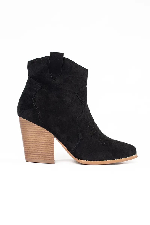 Cowboy stiili saapad kõrge kontsaga