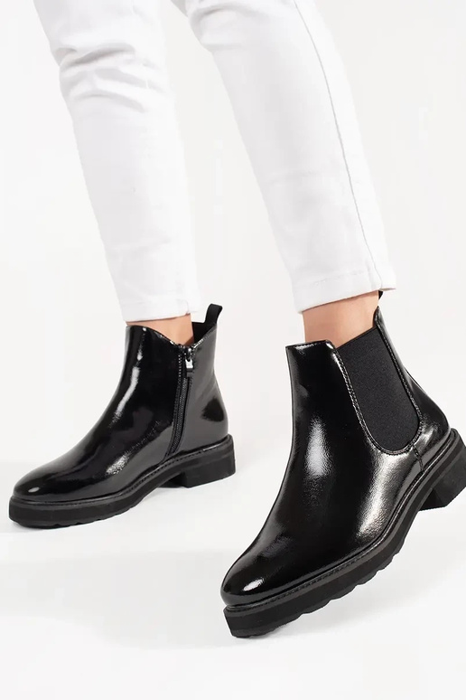 SERGIO LEONE klassikalised mustad saapad