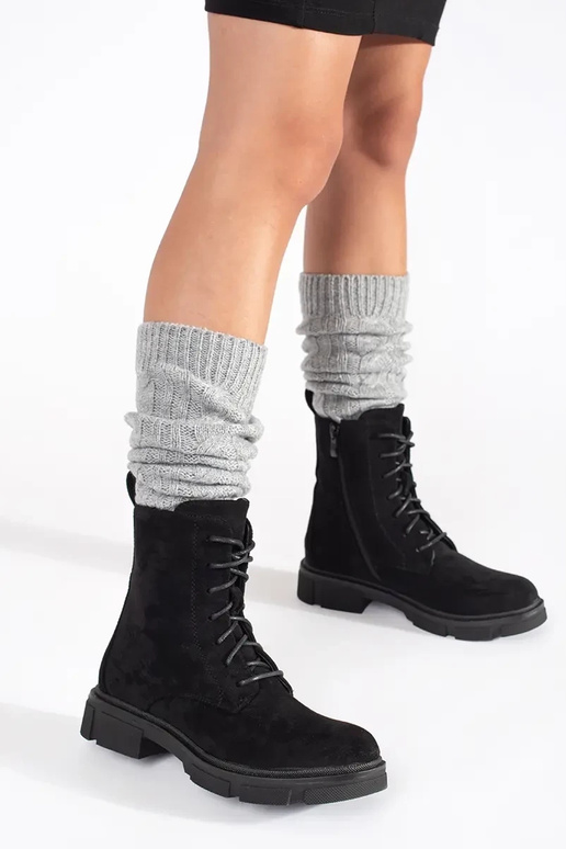 Velvetist naiste kingad paeltega